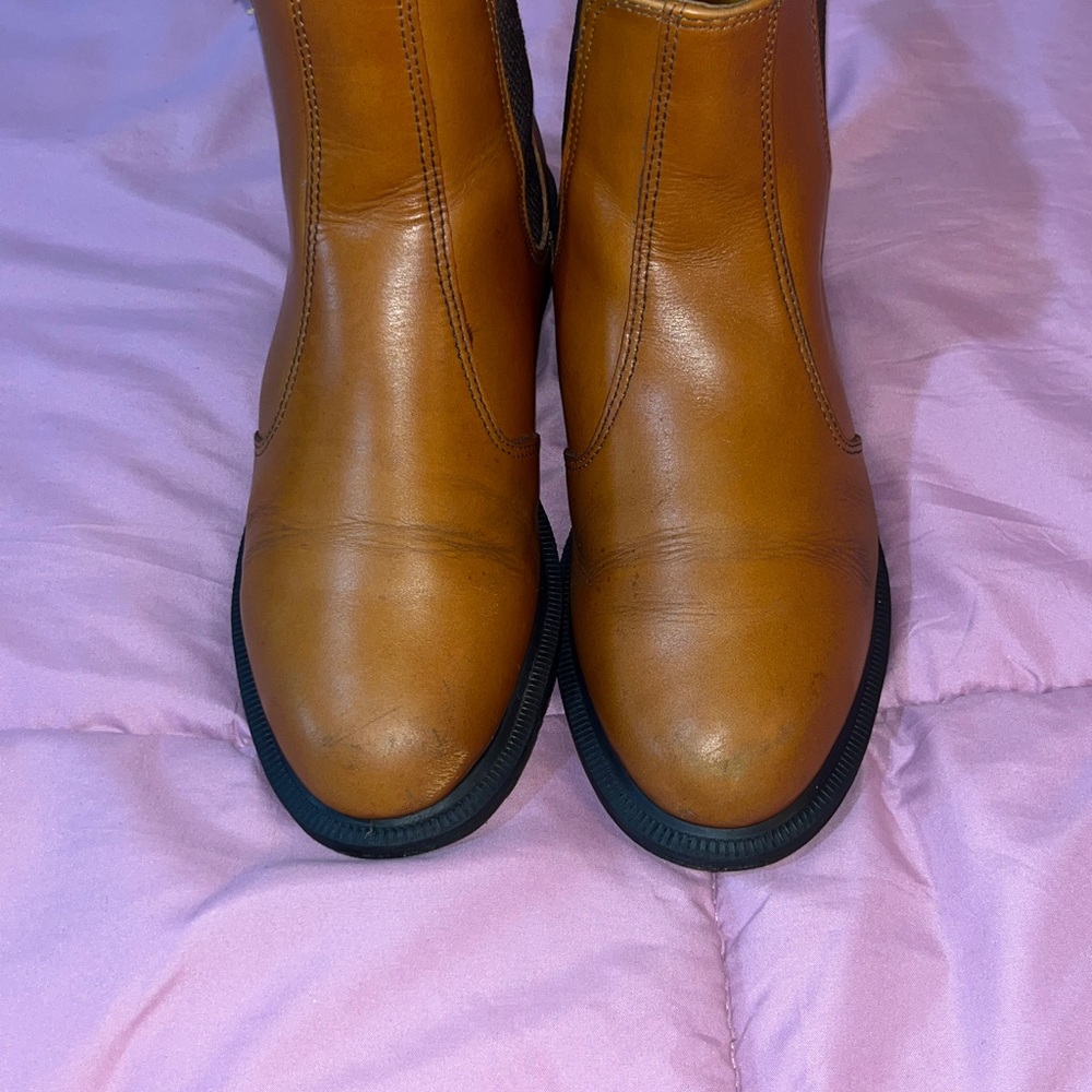 Dr. Martens Flora Chelsea Ankle Boots Mocha Brown Women's Size 8US 6UK 39EU - Picture 3 of 6